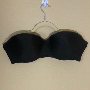 Strapless Black Bra